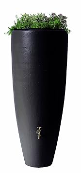 Exaco Trading Company M256758 Wasserbehälter/Blumenständer 2 in 1, 300 l, Mokka