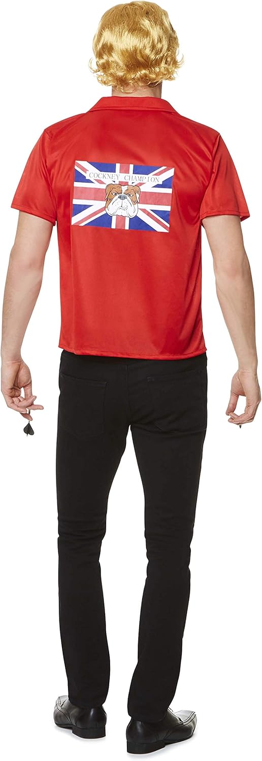 Karnival 82233 1980's Darts Champ Kit Costume, Men, Multi, Medium - Image 4