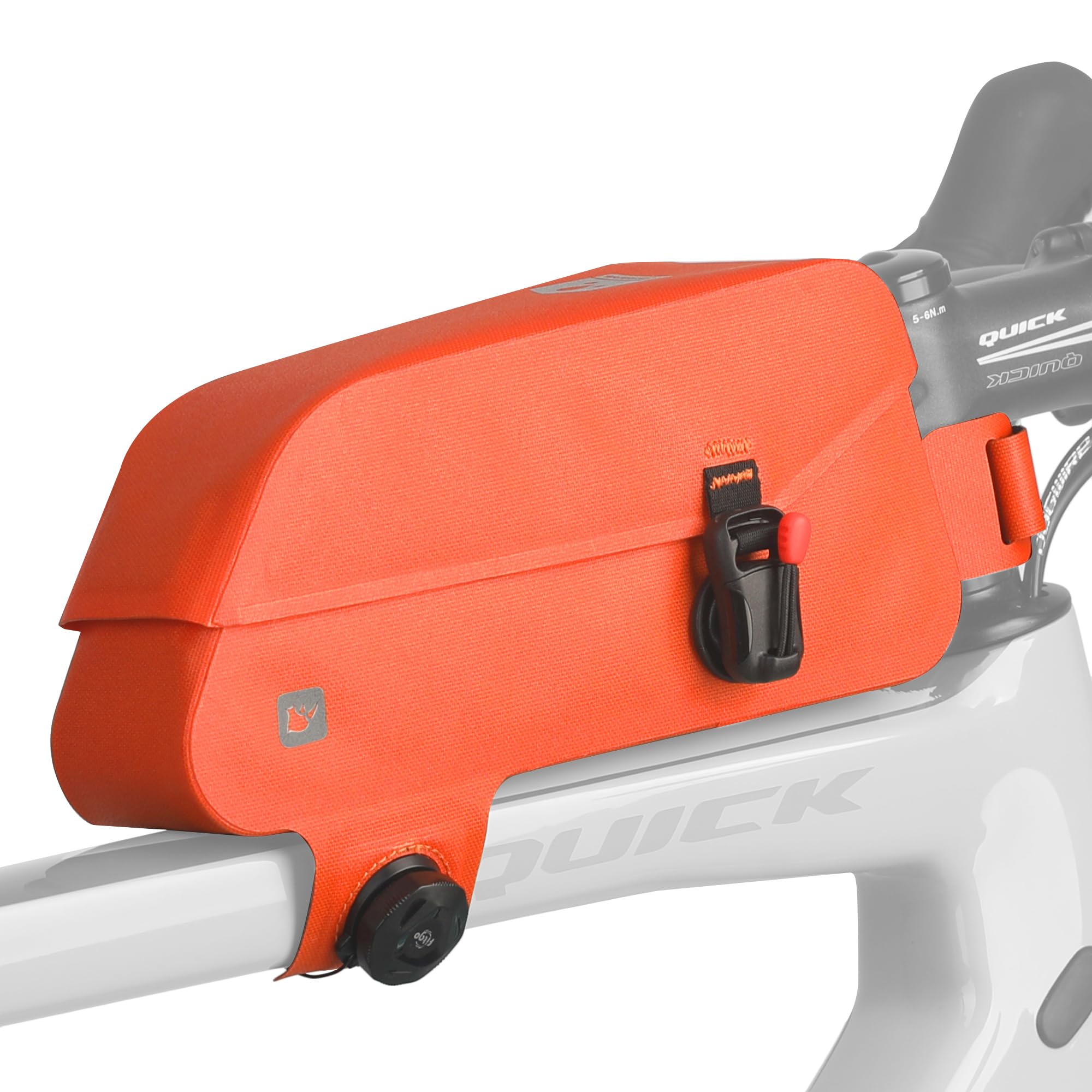 Rhinowalk Bike Frame Bag with Magnetic Flap Waterproof Top Tube Bag for MTB Road Bike — image 1