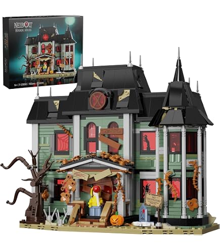 Amazon.com: Monster House Building Kit Decoration Set, Halloween