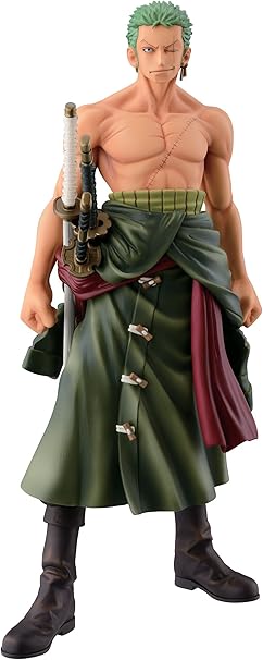 Amazon Com Banpresto One Piece 10 2 Zoro Figure The Roronoa Zoro Toys Games