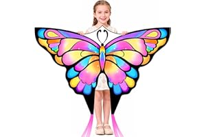 Simxkai Butterfly Kite for Kids & Adults, Easy to Fly for Beginners