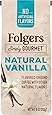 Folgers Simply Gourmet Natural Vanilla Flavored Ground Coffee, 10 Ounces