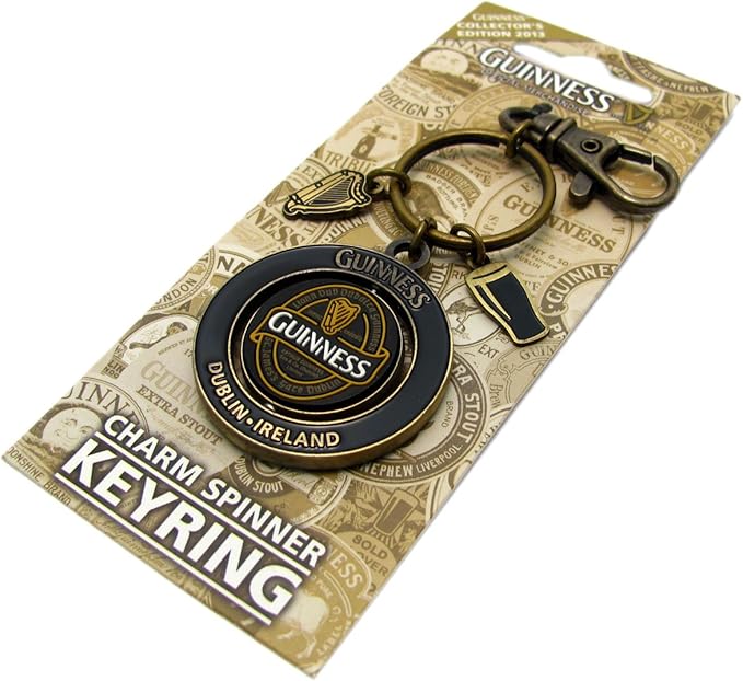 Guinness Collectors Spinner Keyring 2013 ed. Black 5109 Amazon.co.uk