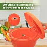 Hakka Brothers 10L Commercial Salad Spinner Lettuce Dryer Large 4 Heads view 6