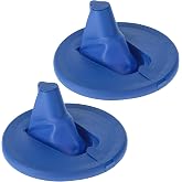 Master Elite Paint Can Lid Cover and Pouring Spout for 1-Gallon Containers | 2 Pack - Secure Seal with Built-in Spout to Pour Paint Easy, Prevents Messes, Spills, Drips, Splatter - Paint Storage Lid