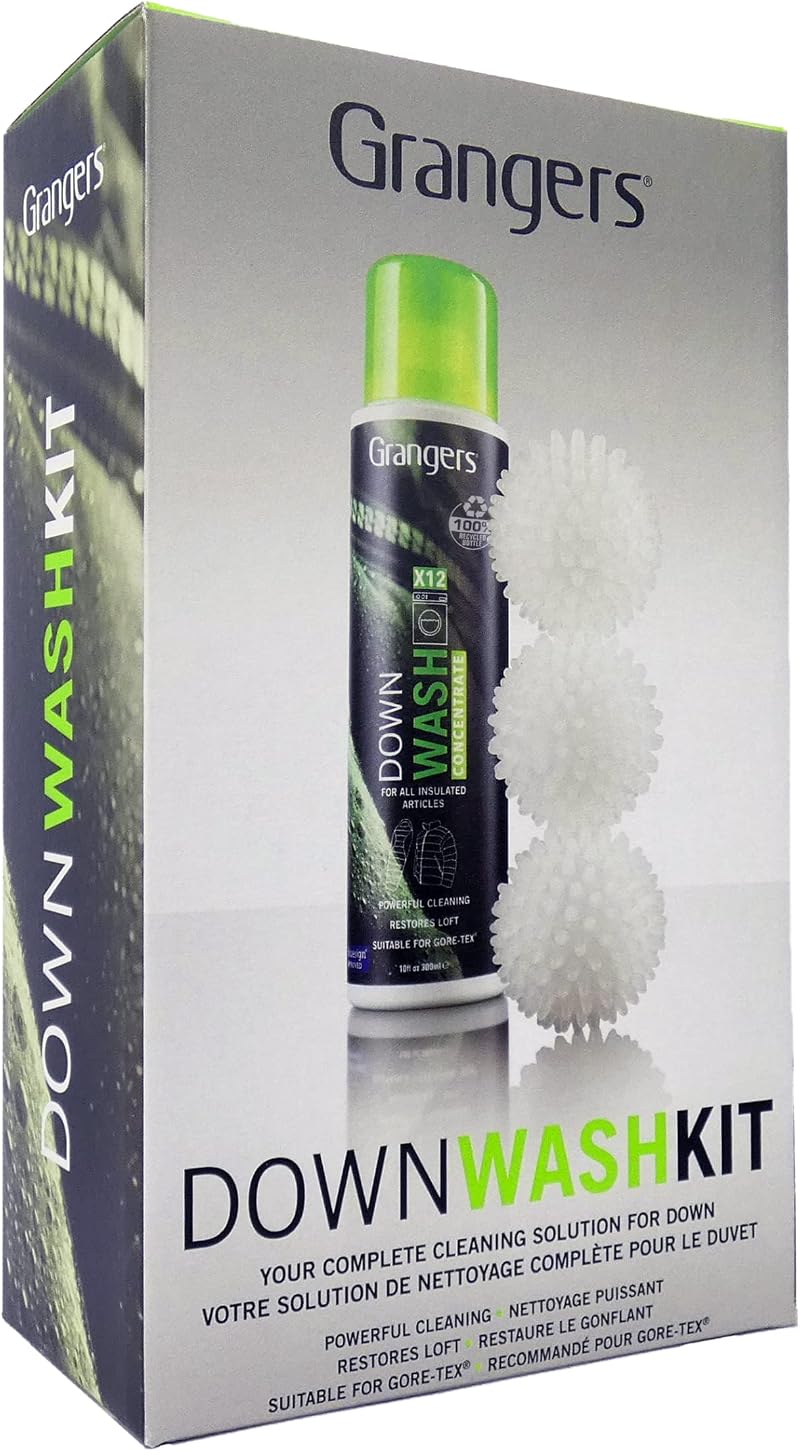 Granger's Down Wash Kit with 300ml Down Wash, Dryer Balls, All In One
