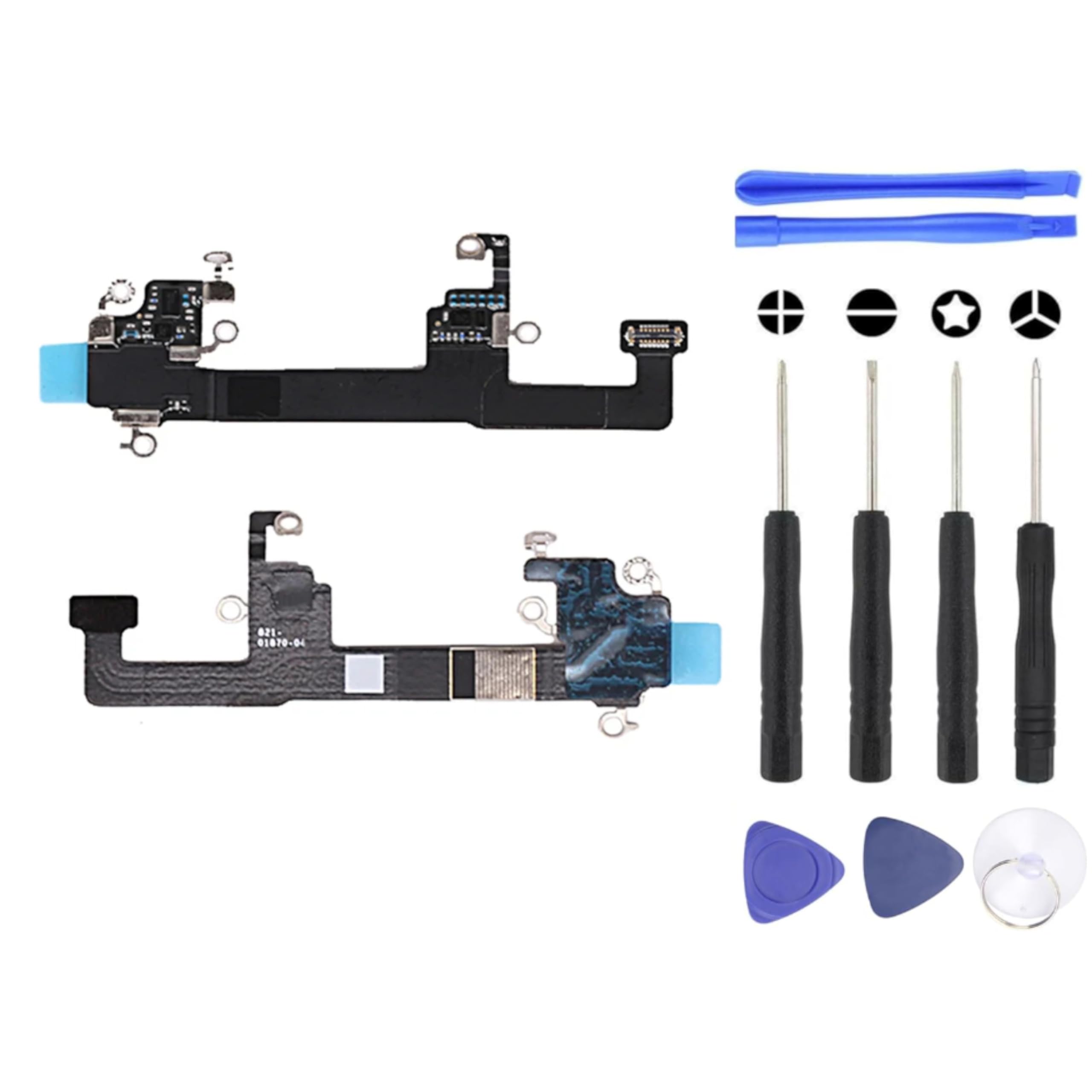 S&L ENTERPRISE WIFI Wlan Antenna Bluetooth Signal Connection Flex Cable Compatible with iPhone XS 5.8 inch Incl. Repair Tool Kit