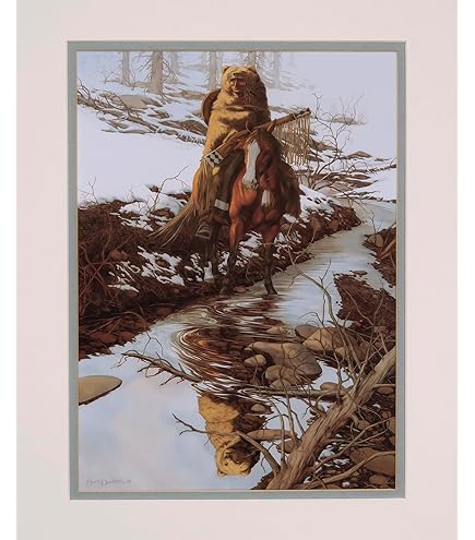 Amazon.com: Bev Doolittle The Good Omen 11 x 14 Matted Art Print