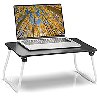 Ruxury Foldable Lap Desk Laptop Stand Bed Desk Table Tray, Breakfast Serving Tray, Portable & Lightweight Mini Table, Lap Tab