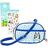 Bluey Purse for Girls Ages 10-12 Set - Bundle with Crossbody Bag, Stickers, More | Bluey Travel Accessories Multicolor