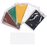 EZ-Tint 5-Pack - 10 g Each of Black, Brown, Green, White, &amp; Yellow - Highly-Concentrated, Finely-Ground Pigment Powders for Tinting Instant Install 29 &amp; All Other Epoxies/Polyesters
