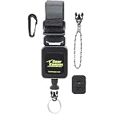 Gear Keeper Hunting Retractable Lanyard, Rangefinder Tether | For range finders, GPS, radios, dog transmitters, combo mount secures hunting gear with 3 attachment options, USA made