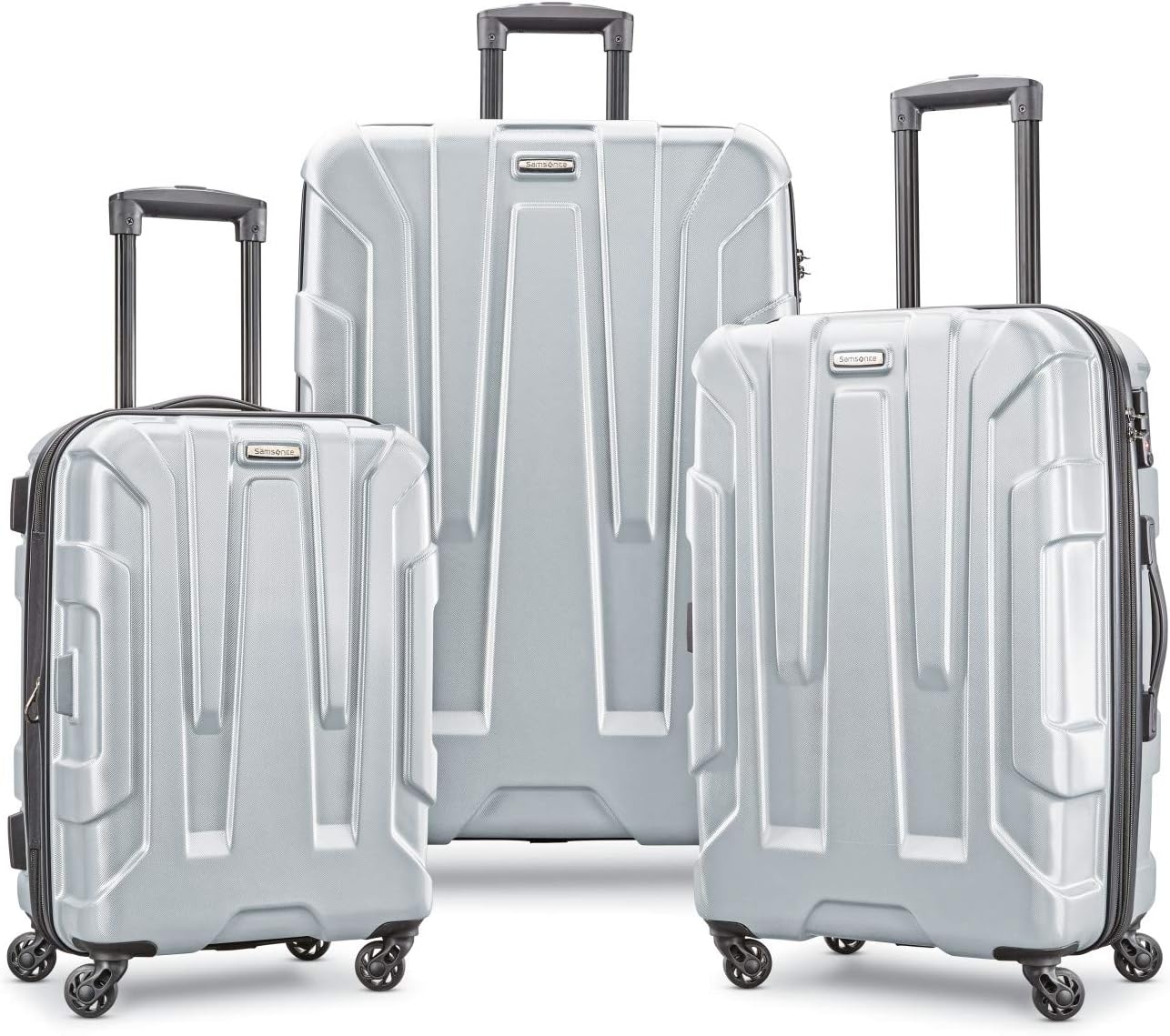 Samsonite centric 3 piece expandable hardside spinner luggage set Clearance