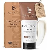 Face Tanner - USA Made with Natural & Organic Ingredients, Gradual Facial Self Tanner Lotion for Natural-Looking Fake Tan & Streak-Free Natural Glow