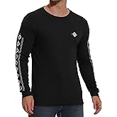 Mens Shirts Fall Winter Long Sleeve Crewneck Tops Casual Vintage Western Aztec Print Pullover Shirt