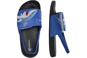 IceUnicorn Kids Slide Sandal Summer Beach Water Shoes Casual Slip-On Flat Shoes Slippers