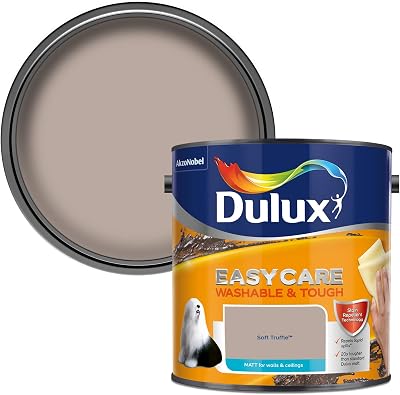 Dulux Easycare Washable Matt Emulsion Paint Soft Truffle 2.5 L