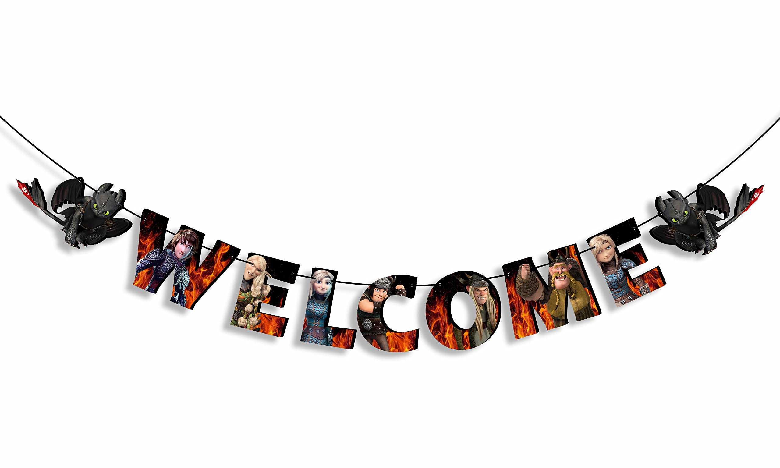 Seyal® How to Train Your Dragn Welcome Banner