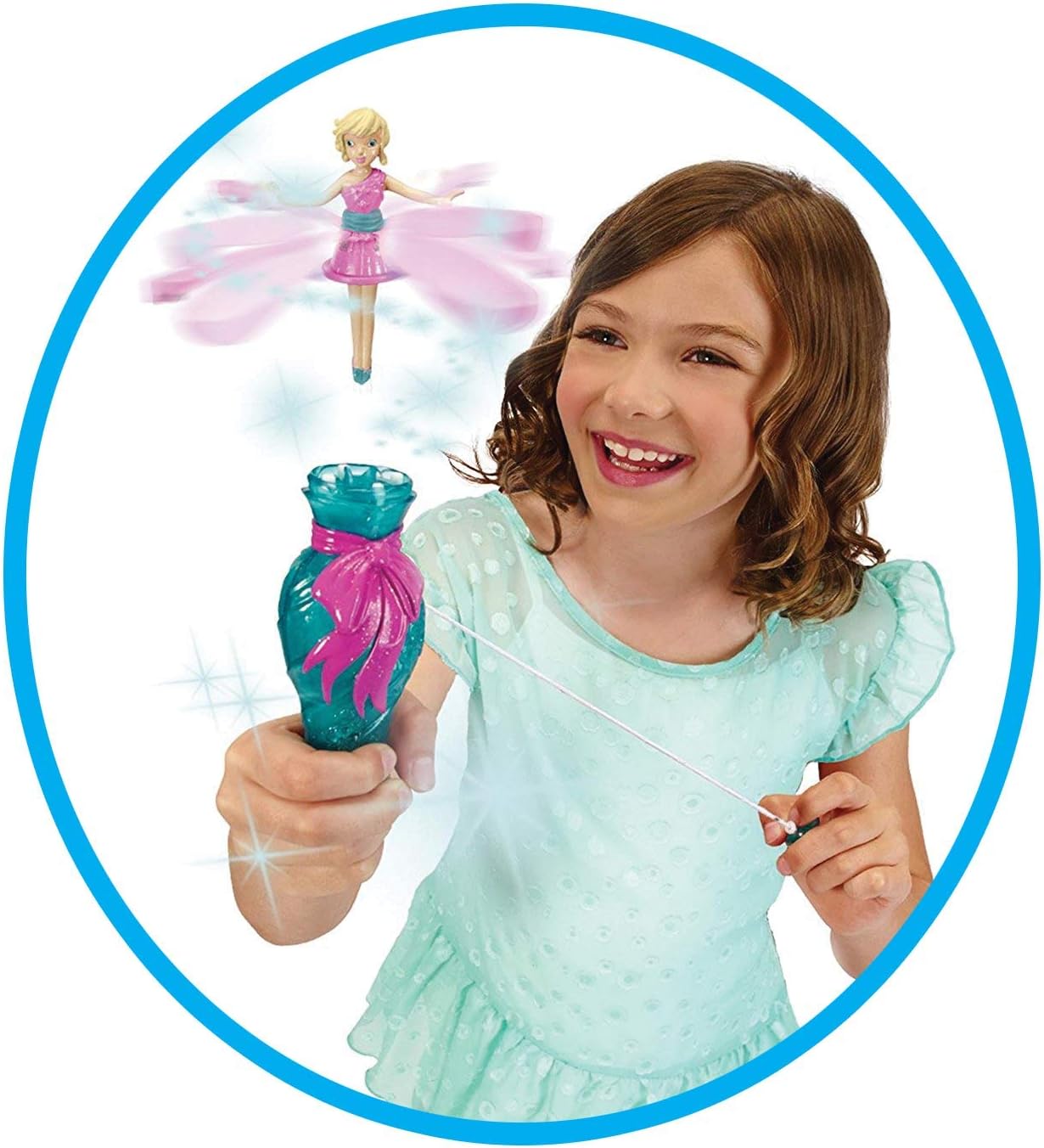 spinning flying fairy toy 90s