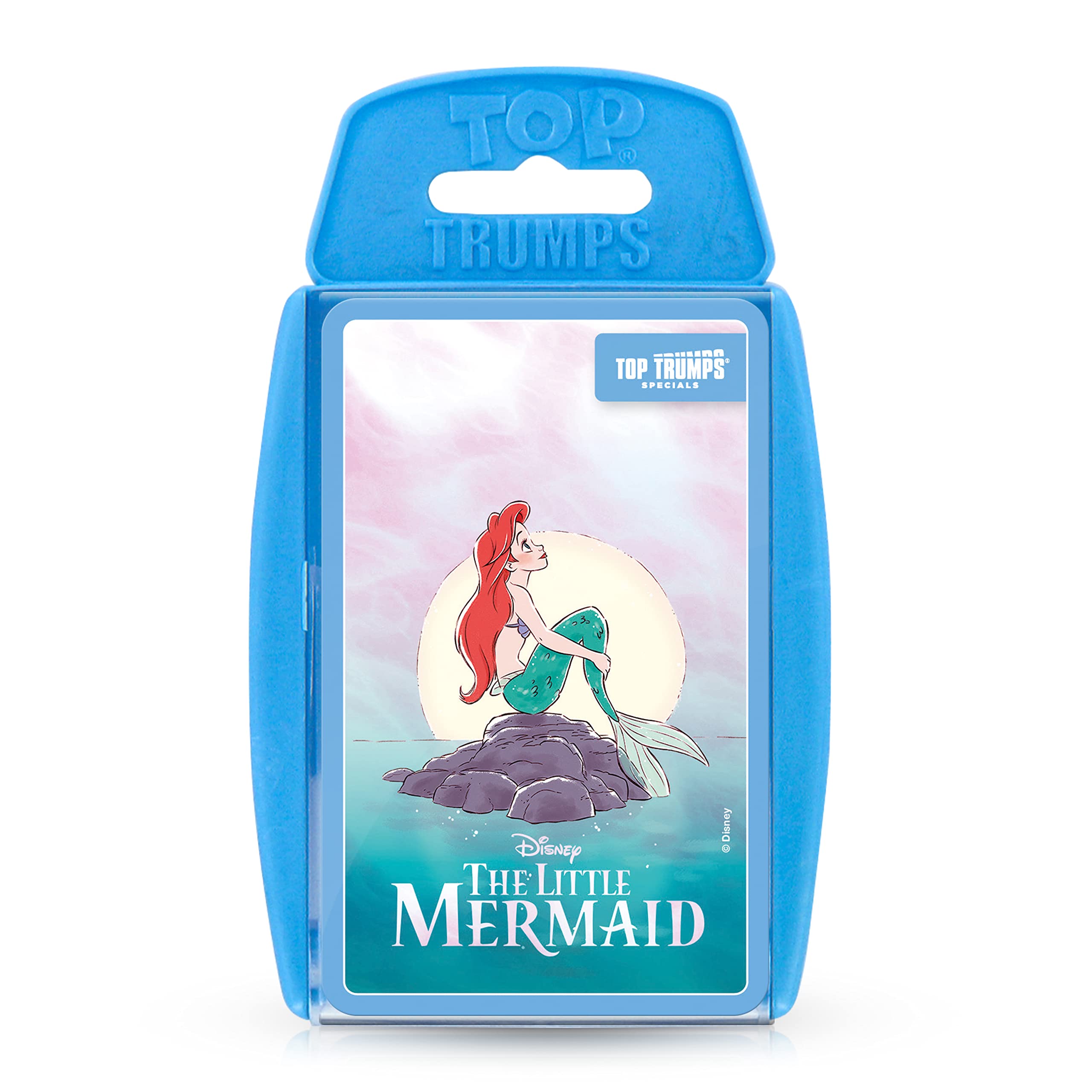 Top Trumps Disney’s Little Mermaid Specials Card Game, play with 30 of your favourite moments with Ariel, Sebastian, Flounder, Max the Dog and Scuttle, educational gift and toy for ages 8 plus