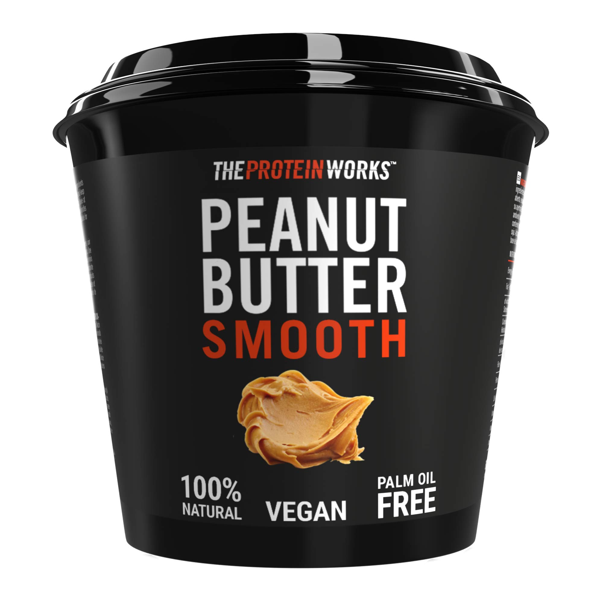 Protein Works - Peanut Butter | 100% Natural Roasted Peanut Butter | No Added Sugar | Smooth | 1 Kg