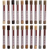 Uxney Wood Filler Sticks，20 Colors Wood Repair Wax Crayons Furniture Markers Touch up for Repairing Scratches, Scuffs, Cracks, Dings and Holes in Wood Floors, Cabinets, Furniture (Technicolor Series)