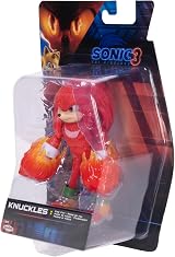 Sonic The Hedgehog Fire Fist Knuckles Action Figure Jakks Pacific 5in view 4