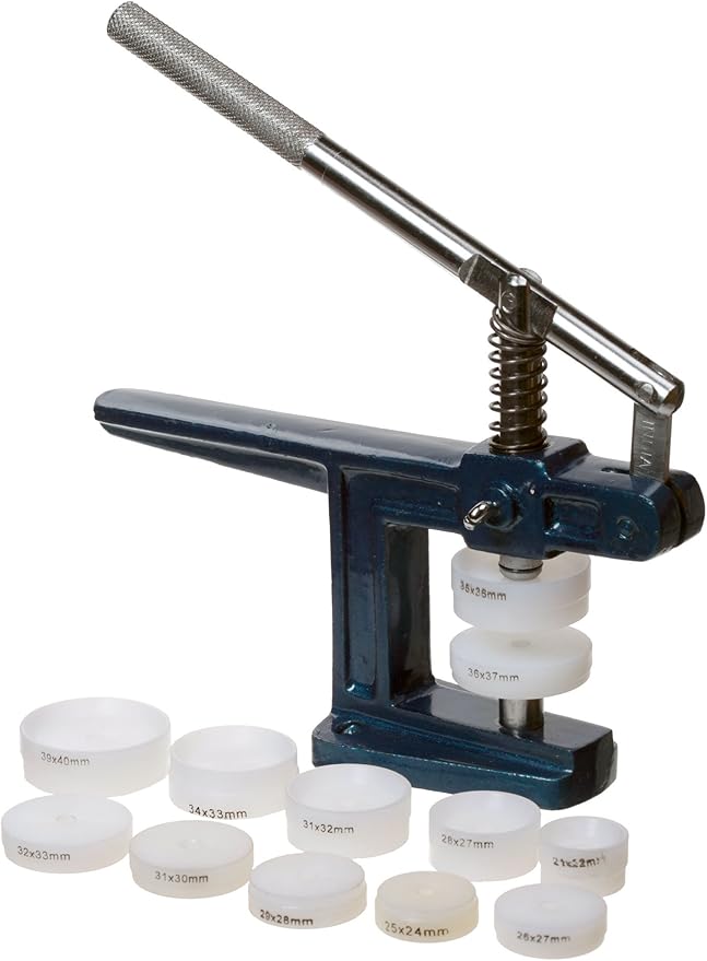 SE Watch Case Press w/ 12 Nylon Dies Watches