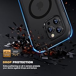 Diaclara Magnetic for iPhone 15 Pro Case