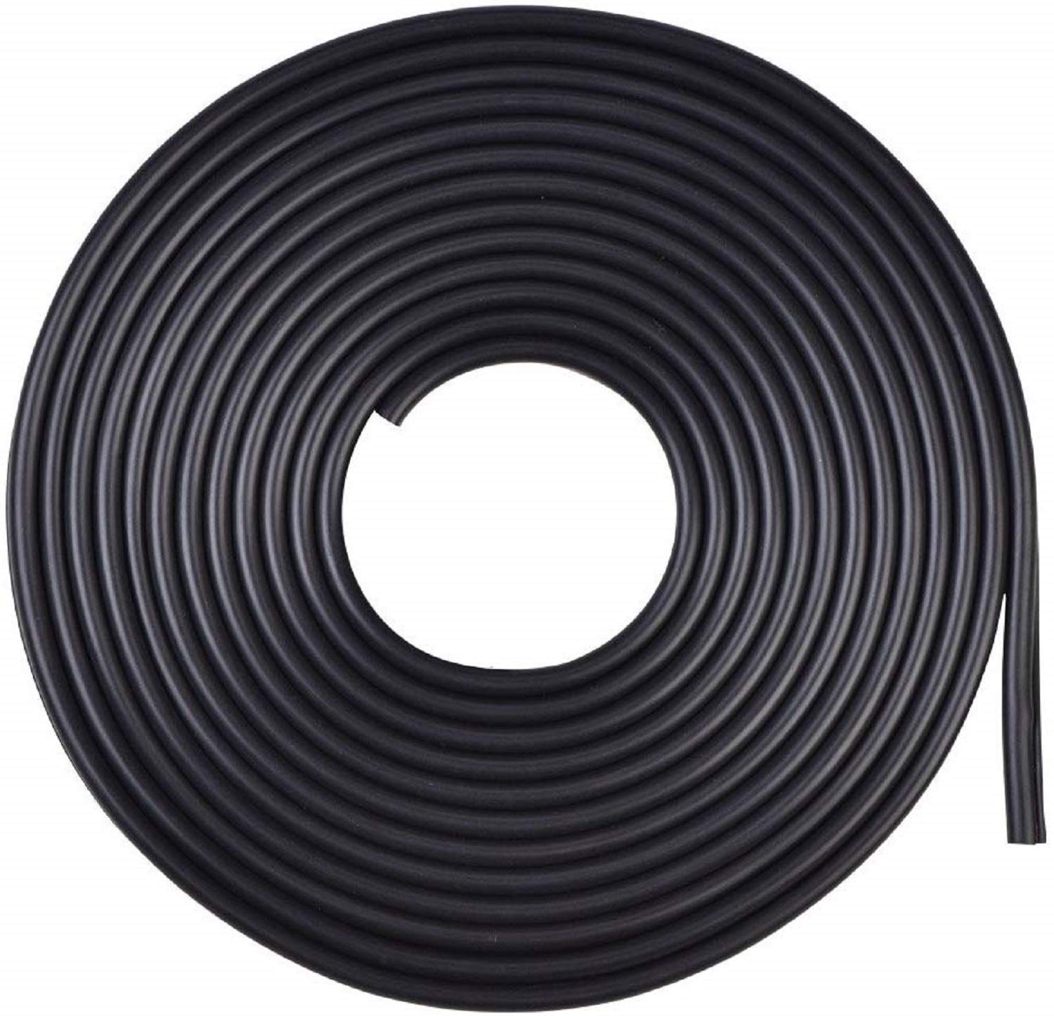 Yosoo Rubber Car Door Protector, 5 m, Black, Universal Fit, Door Edge Protector, Anti-Scratch