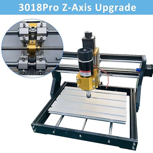 52mm Aluminum Z Axis Spindle Mount For 3018 MAXIMUM CNC - 300-500W Motor Holder With Linear Bearing
