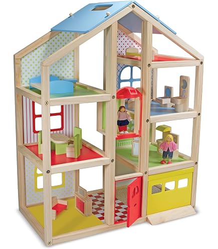 Melissa & Doug - Maison de poupées en bois