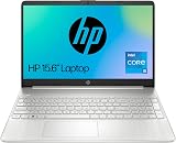 HP 15.6 Inch Laptop Core i5 12th Gen 16GB RAM 512GB SSD Iris Xe Graphics