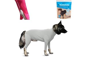 Shed Defender Sport Dog Onesie for Dog Shedding, Seen on Shark Tank, Lightweight Breathable, Bodysuit for Dogs, Pet Jumpsuit, Dog Body Suit, Shed Shirt, Full Body Shed Suit, Hot Spots, Vet Approved