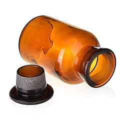 Kestun Lab Glass Reagent Bottle,Wide Mouth Glass