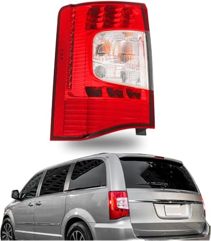 HEADLIGHTSDEPOT Tail Light Compatible with Chrysler Town & Country 2011-2016