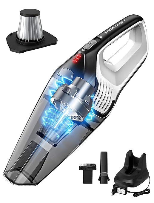 Amazon.de 【Neust】Handstaubsauger mit Waschbarer Edelstahl Filter