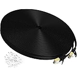 Ethernet Cable 100 ft, Lapsouno Durable High Speed Flat Internet Network Cord, Cat 7 Ethernet Cable 100 ft Faster Than Cat6 N