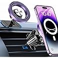 Kaistyle for Magsafe Car Mount【20 Strong Magnets】Magnetic Phone Holder for Car Phone Holder Mount Dash【360°】Cell Phone Holders for Your Car Accessories for Women Men iPhone 16 Pro Max 15 14 13 12 Plus