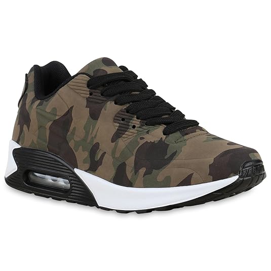 Stiefelparadies Unisex Damen Herren Sportschuhe Laufschuhe Übergrößen Flandell
