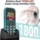 CHAKEYAKE T190 4G Big Button Phone for Elderly USB-C 1800mAh SOS FM Radio view 4