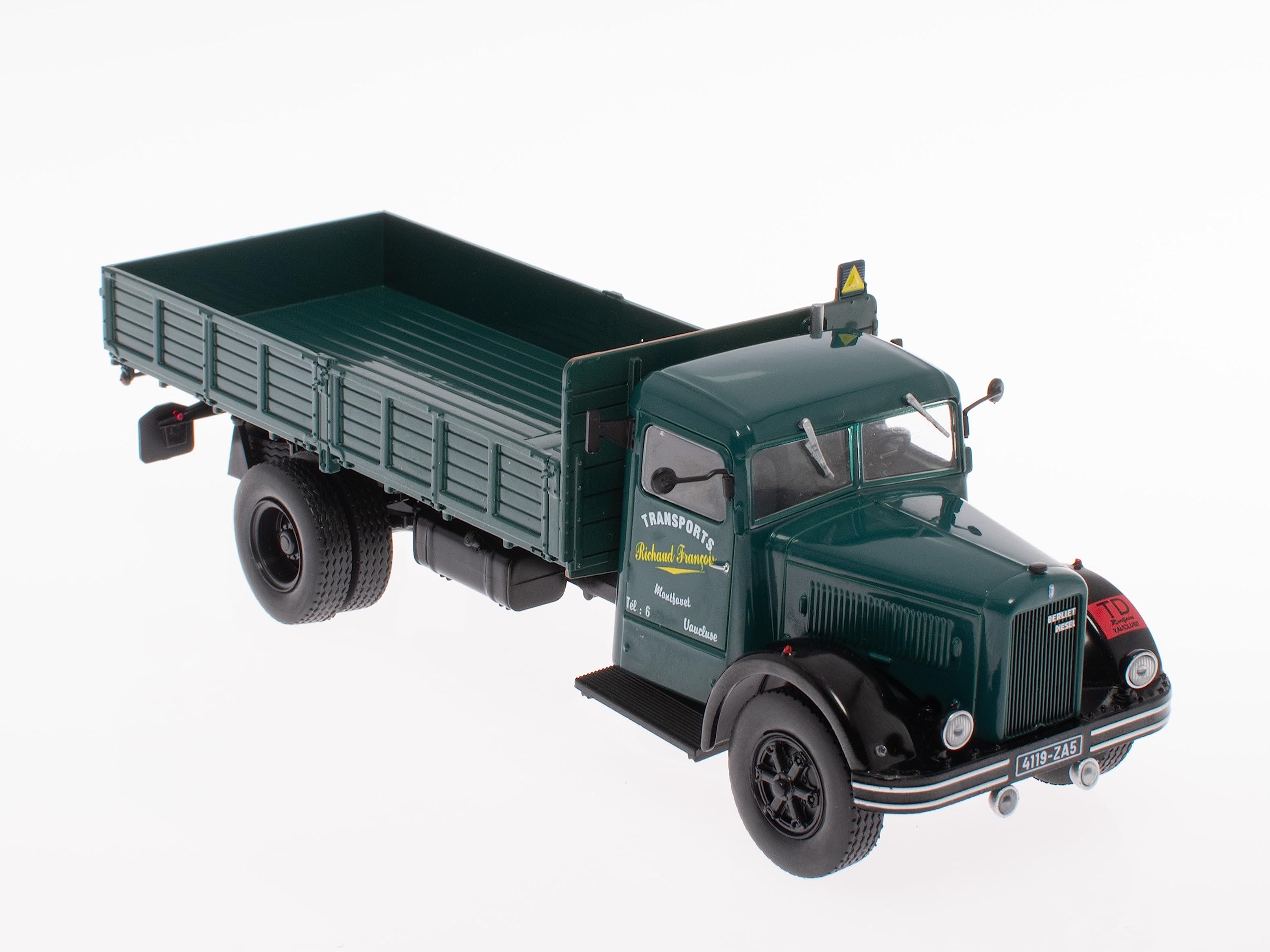 OPO 10 - Truck 1:43 compatible with Berliet GDR 7W - Transports Richaud - BER66