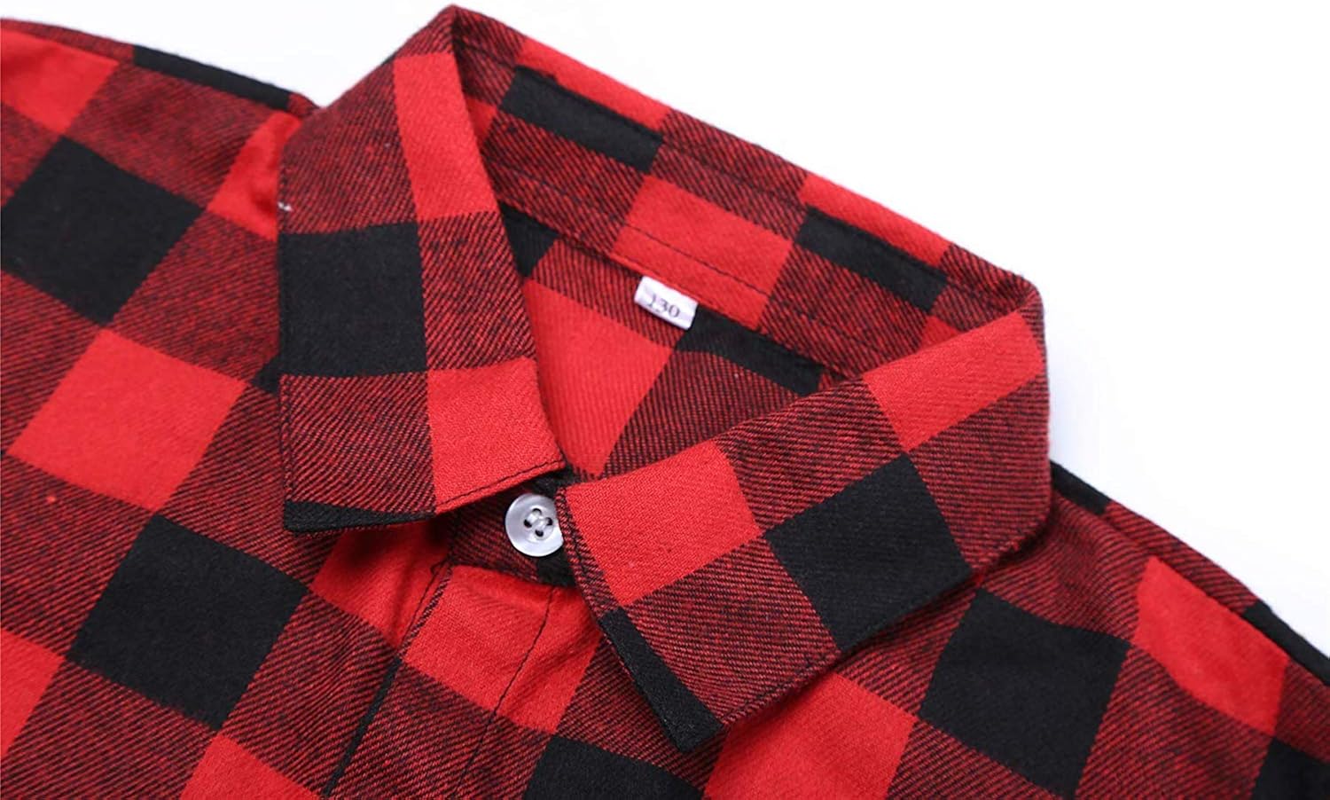 SANGTREE Girls' Women's Button Down Plaid Cotton Tops Shirt, 3 Months - US 2XL: Clothing