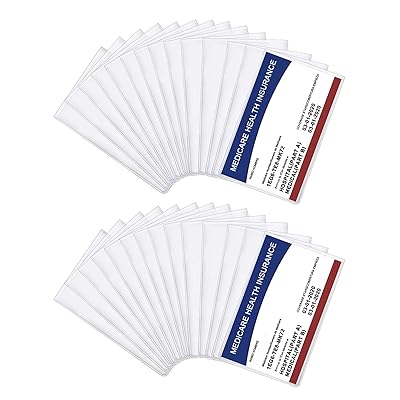48 Pieces New Medicare Card Holder Protector Sleeves Dominican Republic |  Ubuy