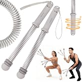 FINDAMAZE Portable Ropeless Battle Ropes for Men &amp; Women,Adjustable Weights Cordless Battle Ropes for Home Gym,Exercise Ropes with Variable Resistance,for Strength &amp; HIIT(Grey)