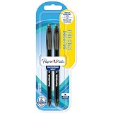 Penna A Sfera Cancellabile Muji - 0.5 Mm, Confezione Da 4 Colori (Nero, Blu, Rosa, Rosso) - 2