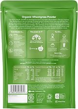 Naturya Organic Wheatgrass Powder 200g view 2