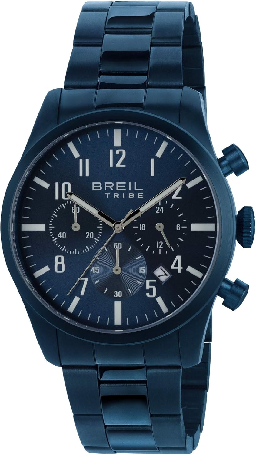 Reloj BREIL por Hombre Classic Elegance con Correa de Acero, Movimiento Chrono Cuarzo