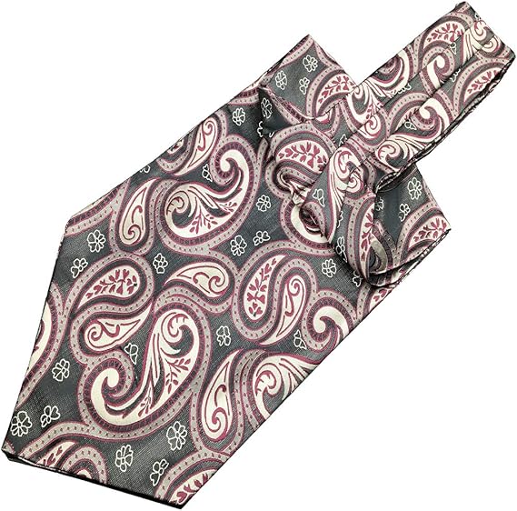 Amazon Mendeng アスコットタイ 13種類 メンズ ドット 水玉 シルク チェック ペイズリー いろんな柄 お得 プレゼント おしゃれ ハンカチ 結婚式 ビジネス ハンサム ブラウン ネクタイ 通販